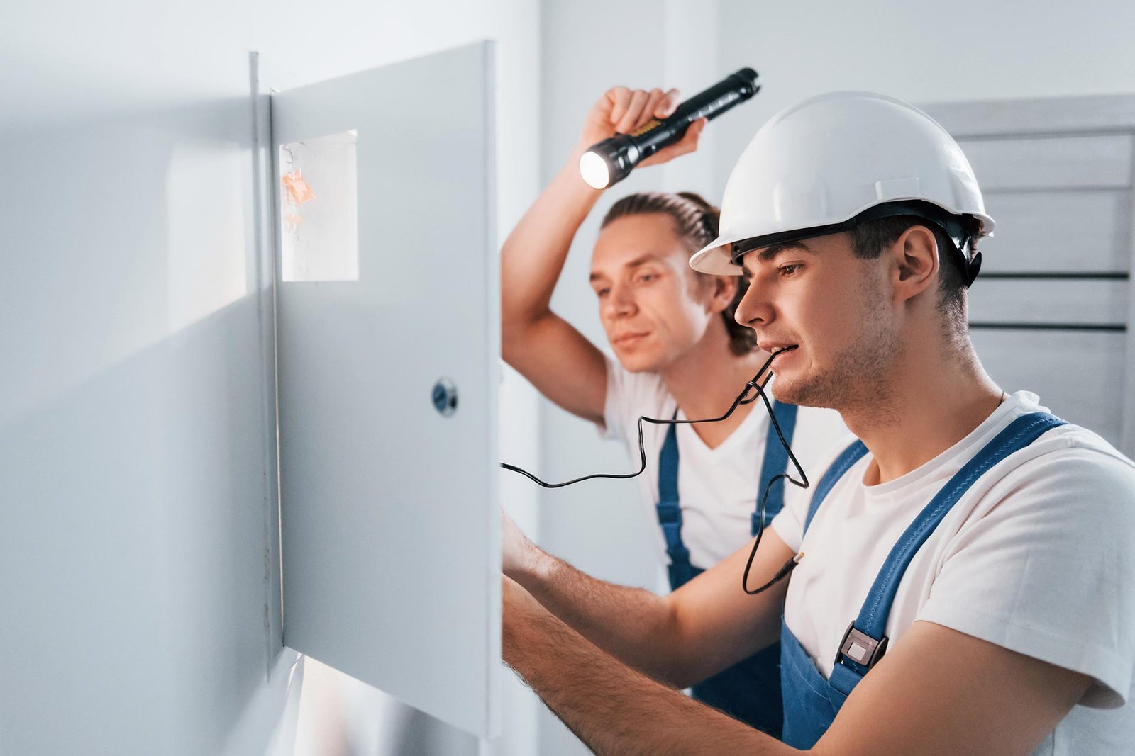 two-young-male-electricians-works-indoors-together-GN2L4TE.jpg